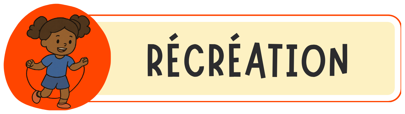 Sticker Récréation